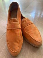 Espadrilles, Wildleder, Bastsohle von Hermès, Orange, 39,5 Berlin - Kladow Vorschau