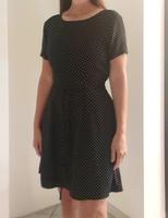 Kleid von Only Gr. 38 mini Dots schwarz weiß - wie neu Hessen - Hanau Vorschau