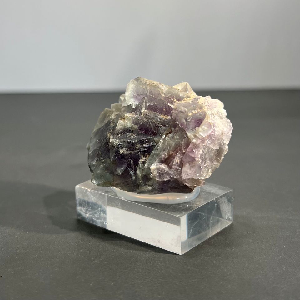 Zweifarbiger Fluorit aus der Grube Clara, Mineralien, Kristalle in Gemünden a. Main