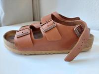Birkenstock Milano Sandalen Cognac Gr.39 Berlin - Lichtenberg Vorschau