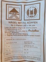 Onduline Dachnägel für Bitumenwellplatten, 158 Stück Schleswig-Holstein - Dersau Vorschau