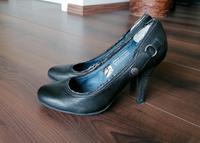 Replay Blue Jeans Pump High Heel Absatzschuh schwarz 39 Sachsen - Zwickau Vorschau