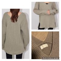 LeGer by Lena Gercke Strickpullover Melia grün grau Gr.38 V-Neck Nordrhein-Westfalen - Olpe Vorschau