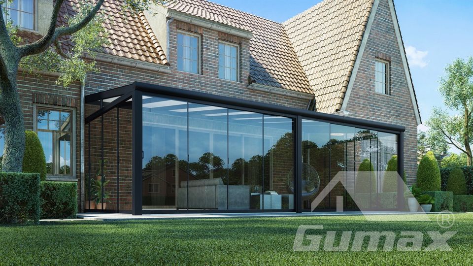 ✅5x3m Glasdach Terrassenüberdachung 2.349€ www.Modernbedacht.de ✅ in Bünde