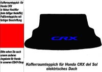 Kofferraum Teppich CRX Targa /Del Sol elekt. Dach Blau Hessen - Groß-Umstadt Vorschau