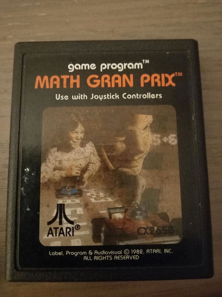 Atari Math Gran Prix und Defender Spiele in Clausthal-Zellerfeld