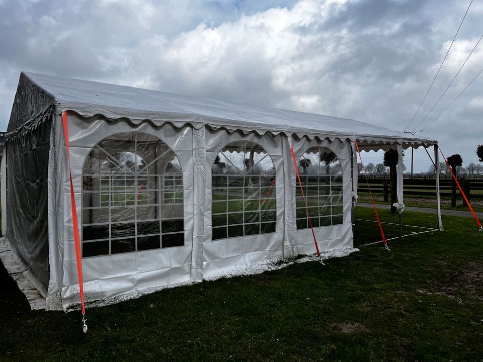 Pavillon Event Zelt Partyzelt Überdachung 6x10x2,6 m, extra stark in Kleve