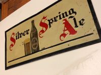Vintage Blechschild, SILVER SPRING ALE, Bierwerbung Quebec, Can. Niedersachsen - Bockenem Vorschau