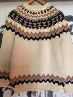 Islandwolle Pullover Norweger handgestrickt WolleGr 36/38 Niedersachsen - Stoetze Vorschau