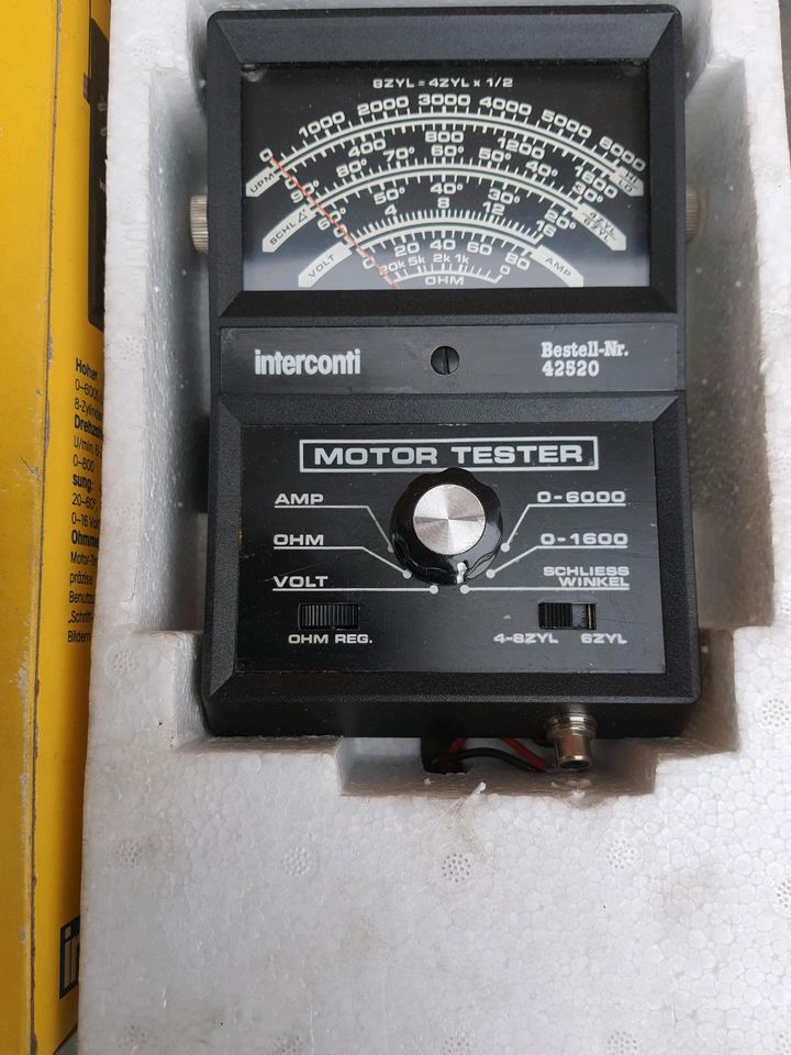 Motortester Elektronischer Multi-Tester Interconti MT 42520 in Essen