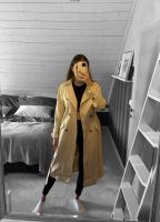 Shein Sheinside Mantel Trenchcoat Jacke Gürtel Beige M 38 NEU Baden-Württemberg - Waiblingen Vorschau