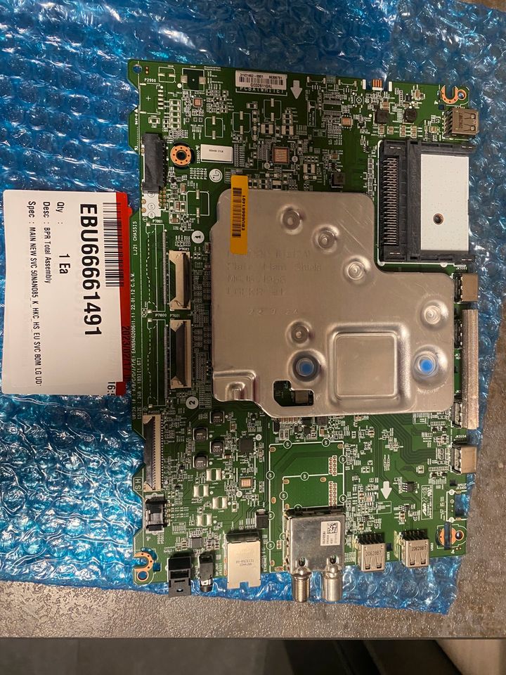 Mainboard EBR66661491 LG 50NANO85 NEU Hauptplatine in Rösrath