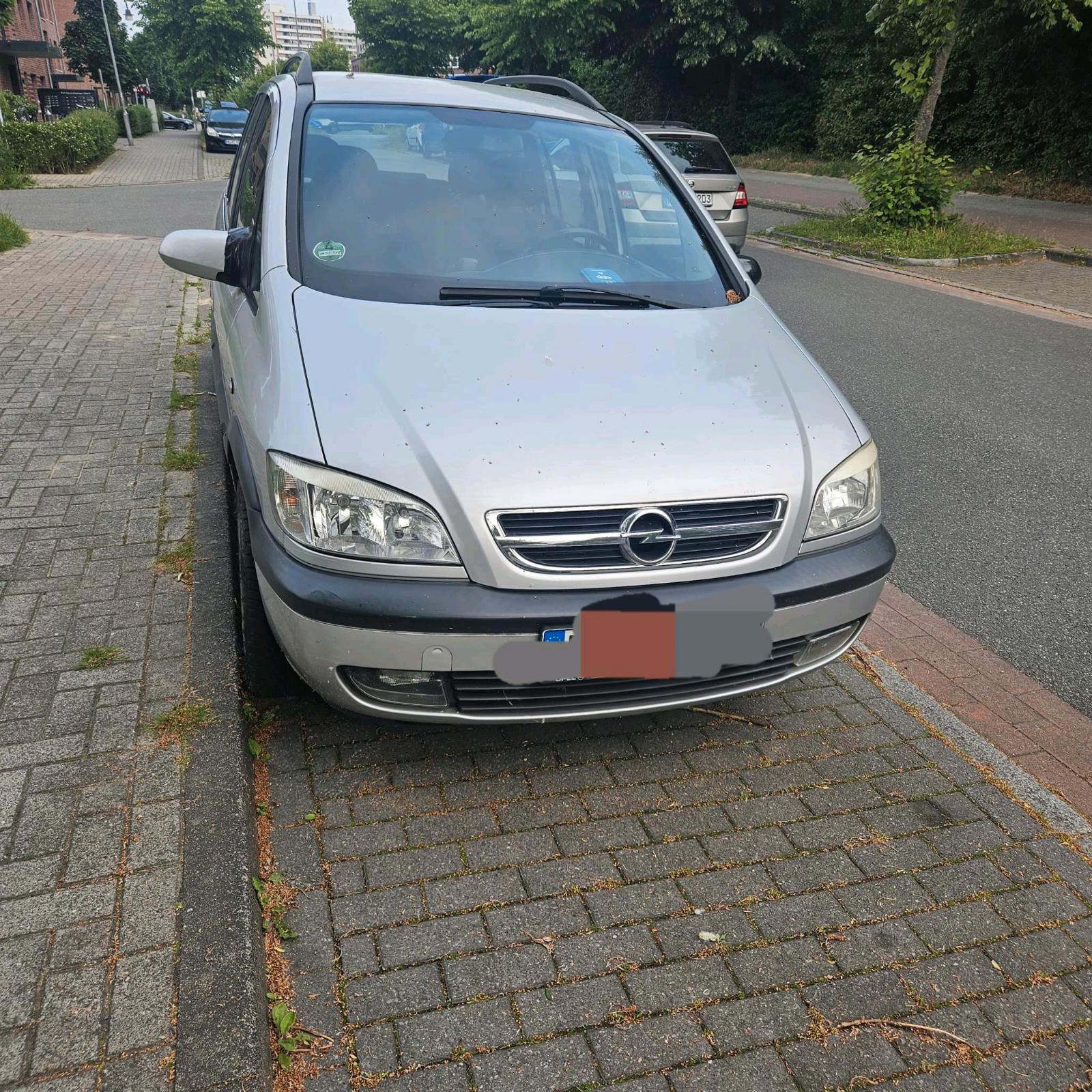 Abbildung des Autos Auto Opel zafira