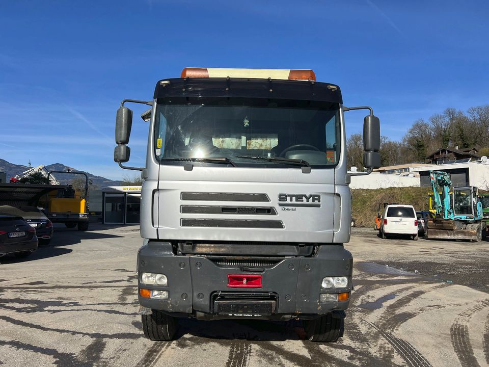 MAN Steyr 26S360 Stahl Kipper 6x4 Klima in Lindau