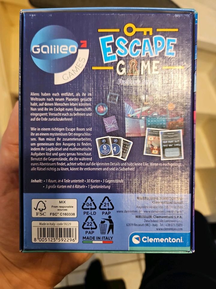 Escape Game Galileo für Grundschulkinder in Embsen