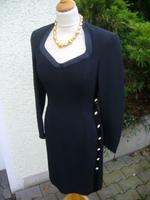 ESCADA, KLeid, schwarz, Swarovski - Knöpfe, Seide/Wolle, Gr. 34 Nordrhein-Westfalen - Eitorf Vorschau