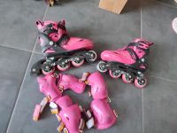 Inline Skates pink crivit mit Schützern, 32-36 Baden-Württemberg - Neckartailfingen Vorschau