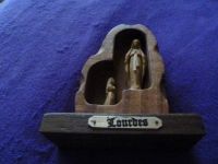 Lourdes, Mutter Gottes in Grotte, Holz, Figuren Kunststoff, Nordrhein-Westfalen - Warburg Vorschau