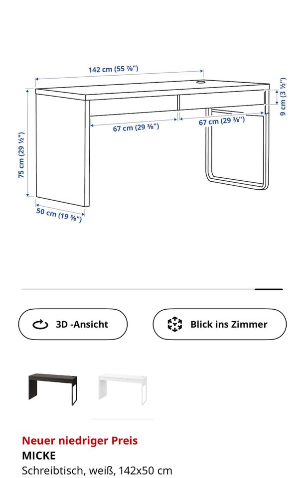 Ikea Schreibtisch in Bonn