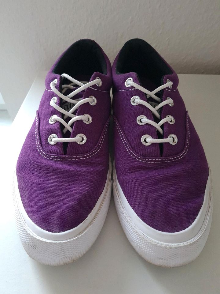 Converse Sneaker lila 41 dicke Sohle in Demmin