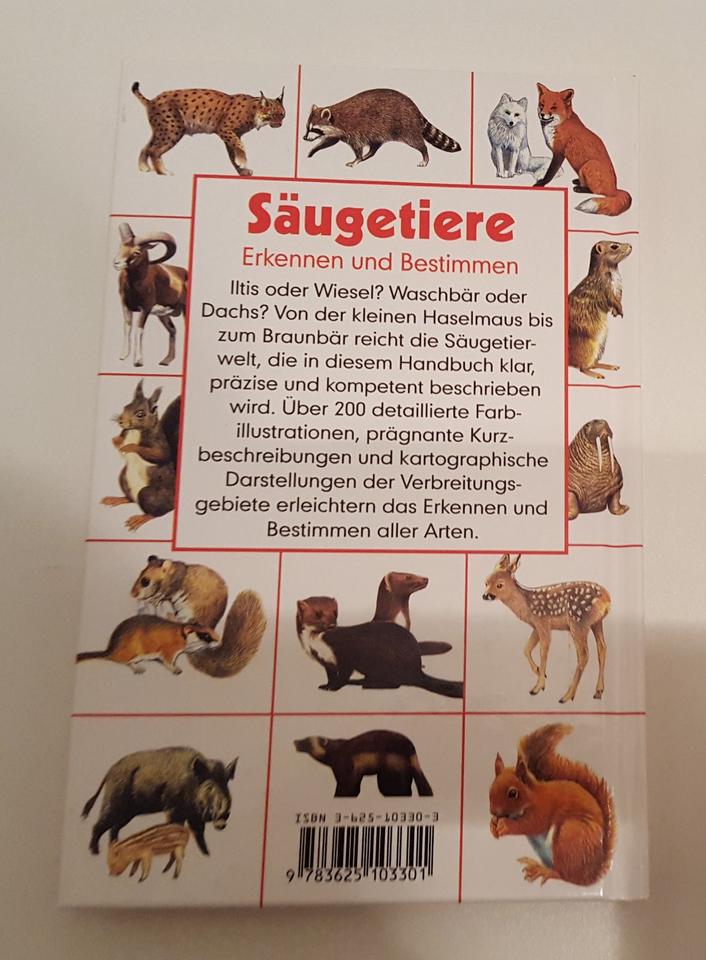 Buch „Säugetiere erkennen & bestimmen“ | Naumann &Göbel in Rietberg