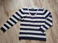 Pullover mit Merino Wolle Gr. M gestreift Saarland - St. Ingbert Vorschau
