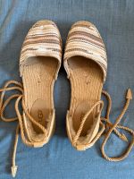 UGG Espadrilles beige braun Streifen Gr. 38 - TOP Nordrhein-Westfalen - Bedburg Vorschau