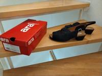 ara Sandalen Prato , schwarz, Leder Nordrhein-Westfalen - Solingen Vorschau