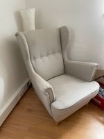 Verkaufe gebrauchten Sessel mit Fußteil in Creme Farben Bayern - Reckendorf Vorschau