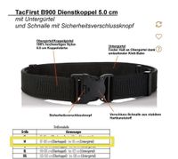 Tacfirst B900 Dienstkoppel 5.0 cm Gürtel Baden-Württemberg - Heiligenberg Vorschau