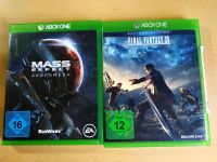XBox one Mass Effect Andromeda, Final Fantasy XV Bayern - Miesbach Vorschau