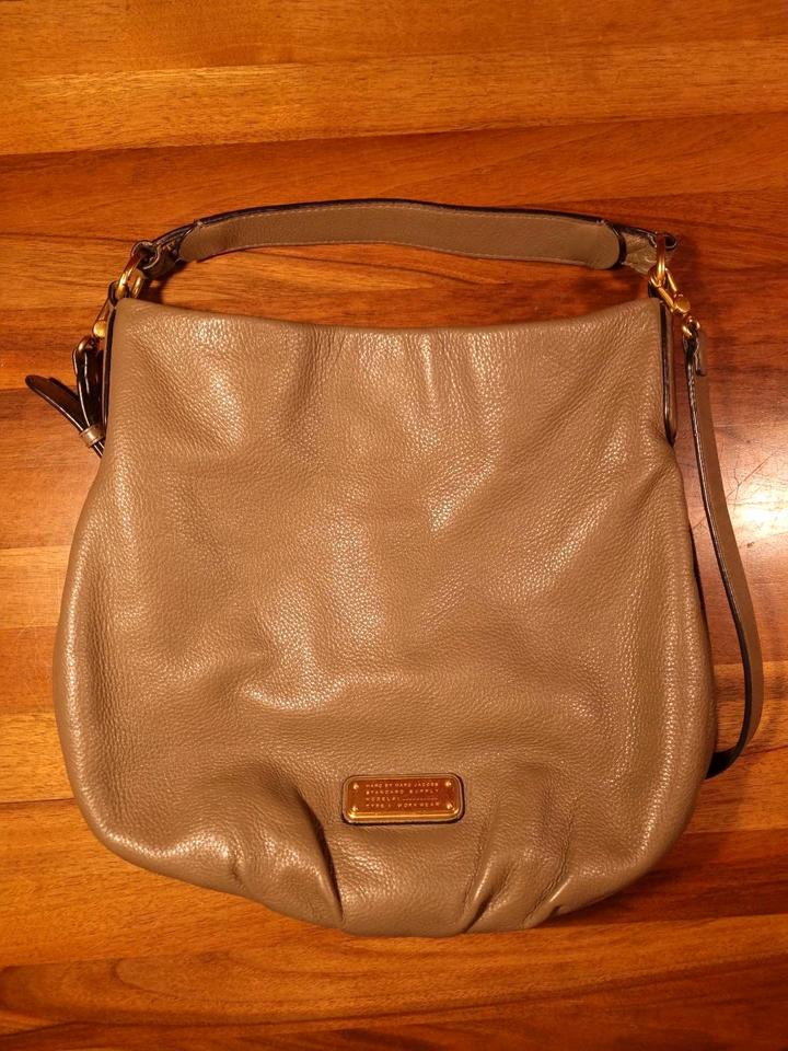 Marc Jacobs New Q Hillier Hobo Bag Beuteltasche braun grau Leder in Berlin Zehlendorf kleinanzeigen