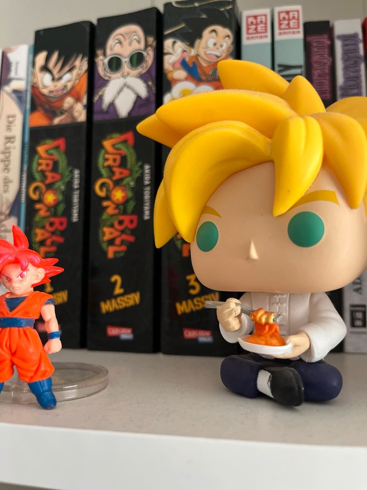 Dragonball Bände 1-3 + Son Goku Figuren in Gießen