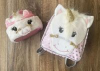 Set: Rucksack & Kulturtasche ♥ EINHORN ♥ CLAIRE`s England Mode Bayern - Huglfing Vorschau