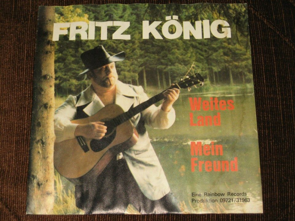 2 x Fritz König - Julia / Heimweh & Weites Land / Mein Freund in Syke