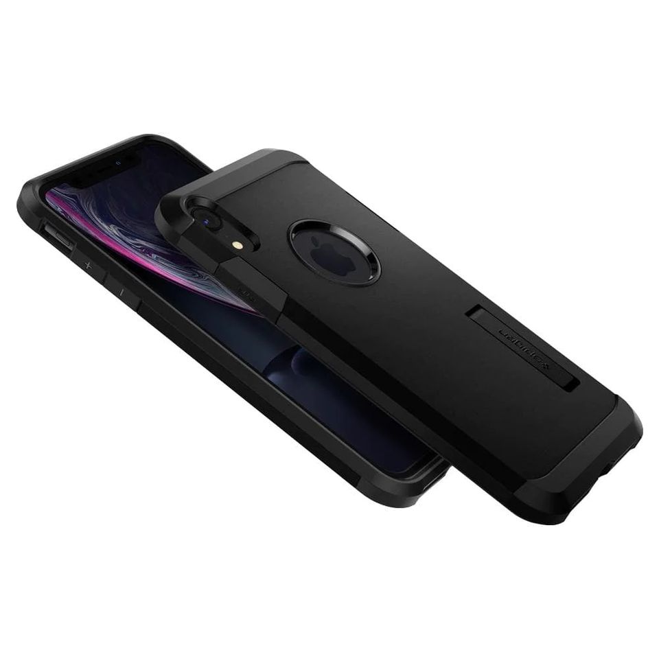 Handyhülle Spigen Tough Armor Schwarz für iPhone XR in Rehlingen-Siersburg