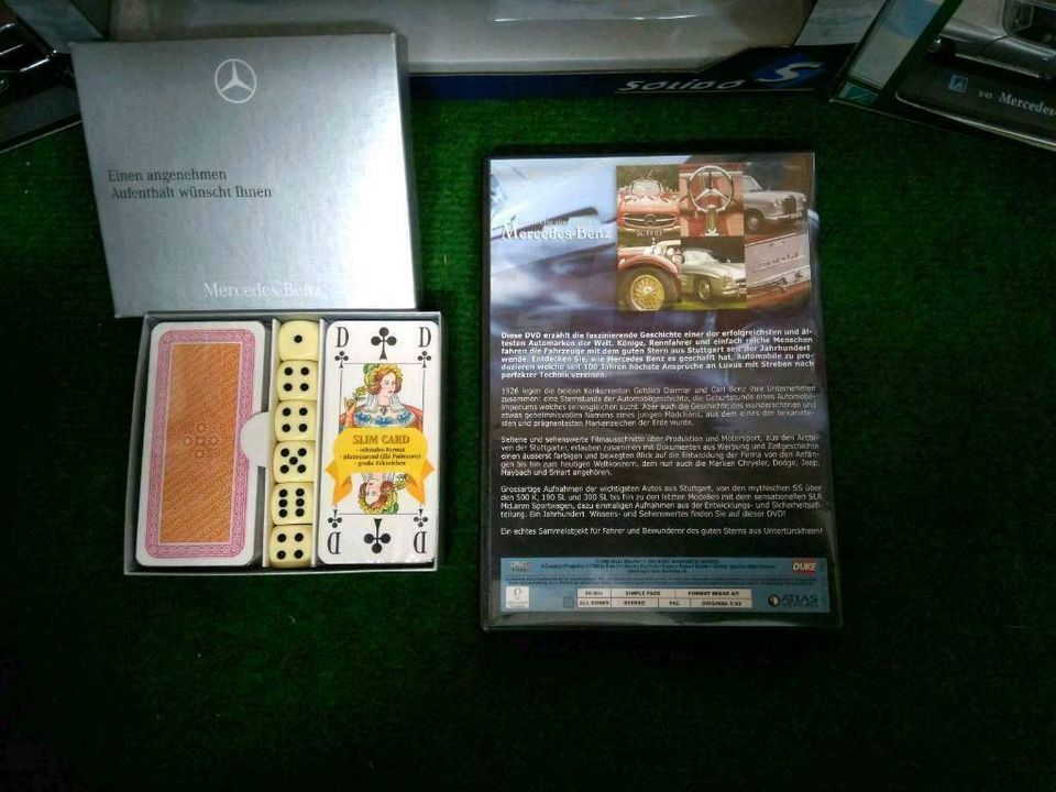 Mercedes Benz Kartenspiel/DVD's in Elmstein