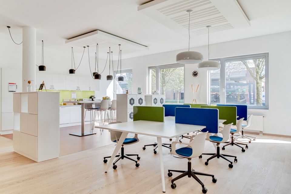 Coworking-Bereich in Regus Centro in Oberhausen