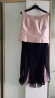 Elegante Abendrobe 3-tlg. Vera Mont Gr.44 rosé-schwarz Seide Brandenburg - Potsdam Vorschau
