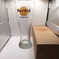 Hard Rock Cafe Barcelona Bierglas 0,5l Weizenglas Glas 21cm hoch Essen - Essen-Ruhrhalbinsel Vorschau