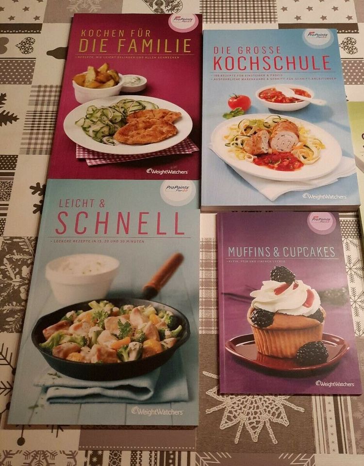 Weight Watchers Paket (4 Koch- & Backbücher) NEU in Buseck