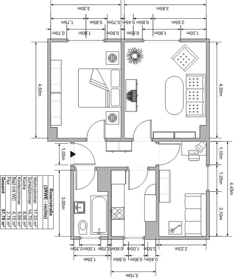 3-RWE*Süd 1*ab sofort! in Löbau