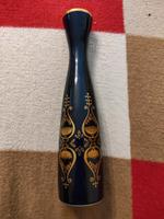 Unterweissbach Vase Echt Kobalt Handmalerei Gold DDR  porzellan Brandenburg - Frankfurt (Oder) Vorschau