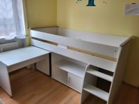 Kinderhochbett mit Schreibtisch Bayern - Fischach Vorschau