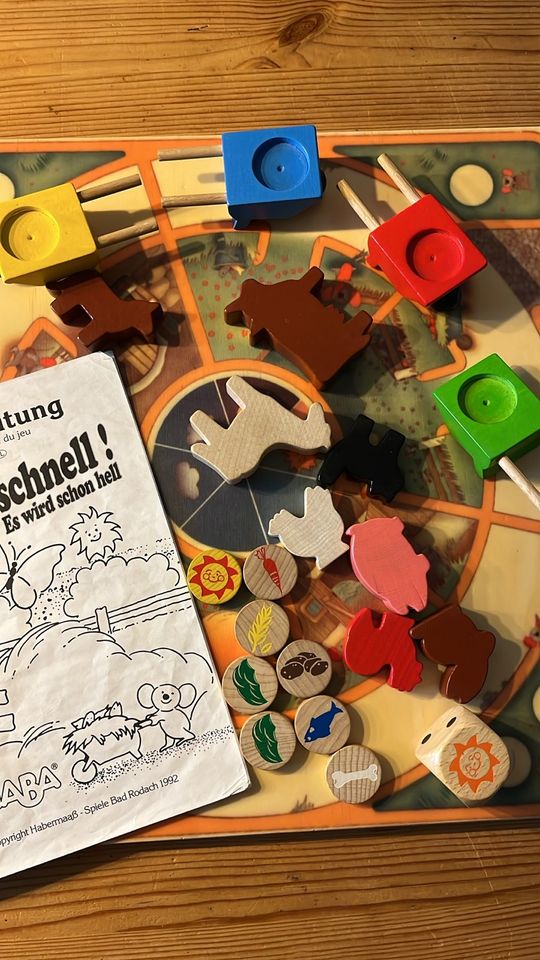 Haba Spiel Bauer schnell es wird schon hell in Hodenhagen