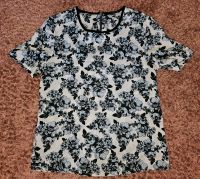 Bluse/ Shirt 36 blau blumen Bayern - Burgbernheim Vorschau