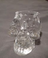 Totenkopf aus Glas für Teelicht Nordrhein-Westfalen - Hennef (Sieg) Vorschau