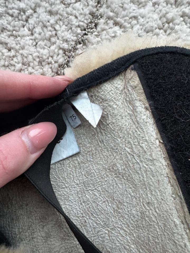 Mattes Kurzgurt Ersatz Lammfell asymmetrisch slim line 75 cm in Vechta