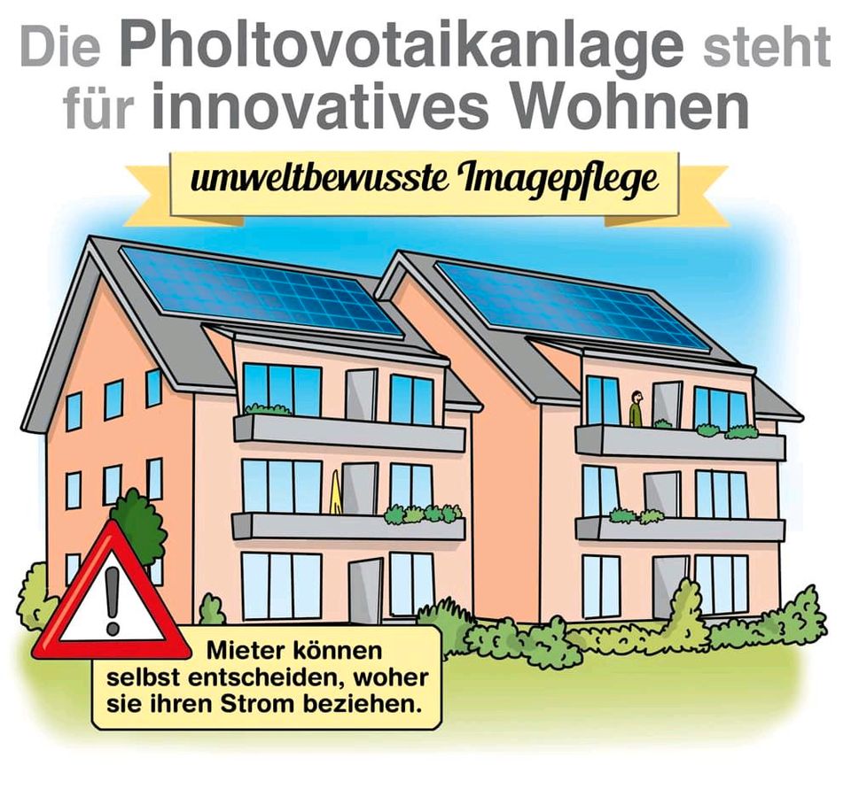 PV Anlagen/ Mehrfamilien/ Mieterstrom/ komplette Abwicklung in Rinteln