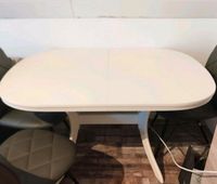 Ausziehbarer Tisch in weiß 134x90cm, bereits abgebaut Nordrhein-Westfalen - Südlohn Vorschau